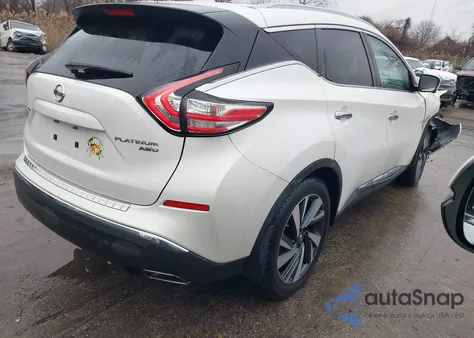 2018 Nissan Murano Platinum z USA, uszkodzony, nr VIN 5N1AZ2MH4JN107381